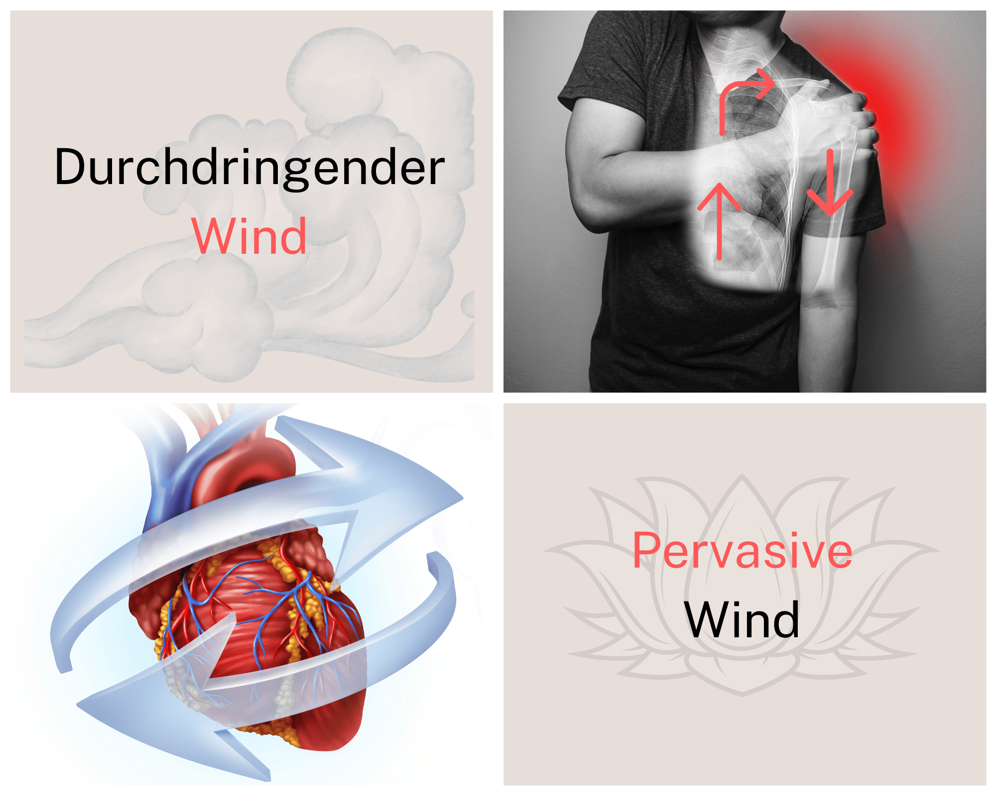 Durchdringender Wind
